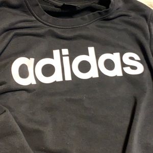 adidas logo crewneck